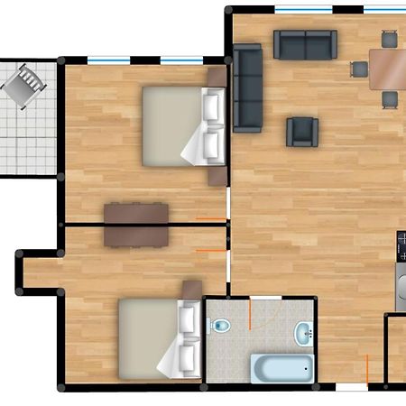 밤 Residenz Kuempel 아파트 외부 사진